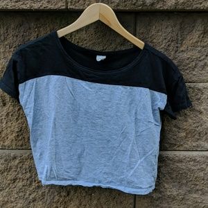 Color Block Crop Top PacSun